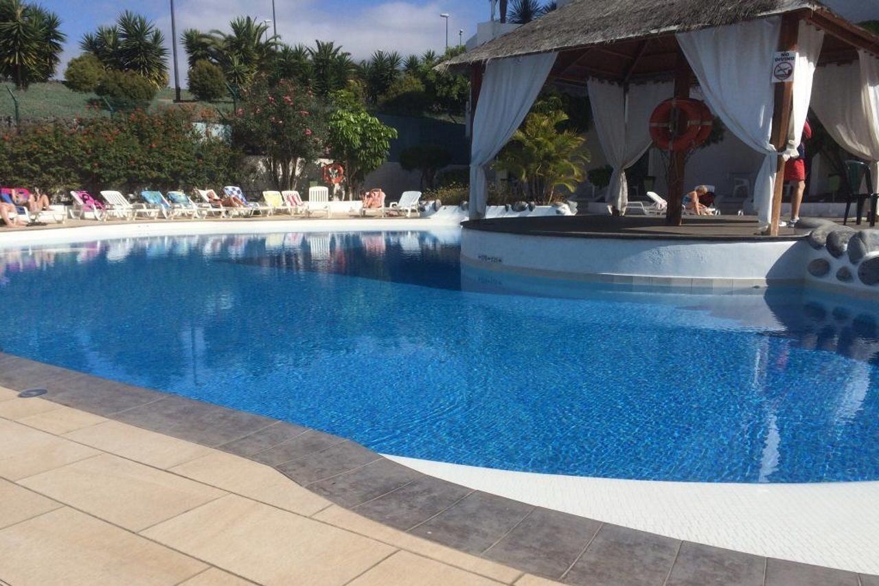 Aguamar Apartamentos, Los Cristianos Downtown Luaran gambar